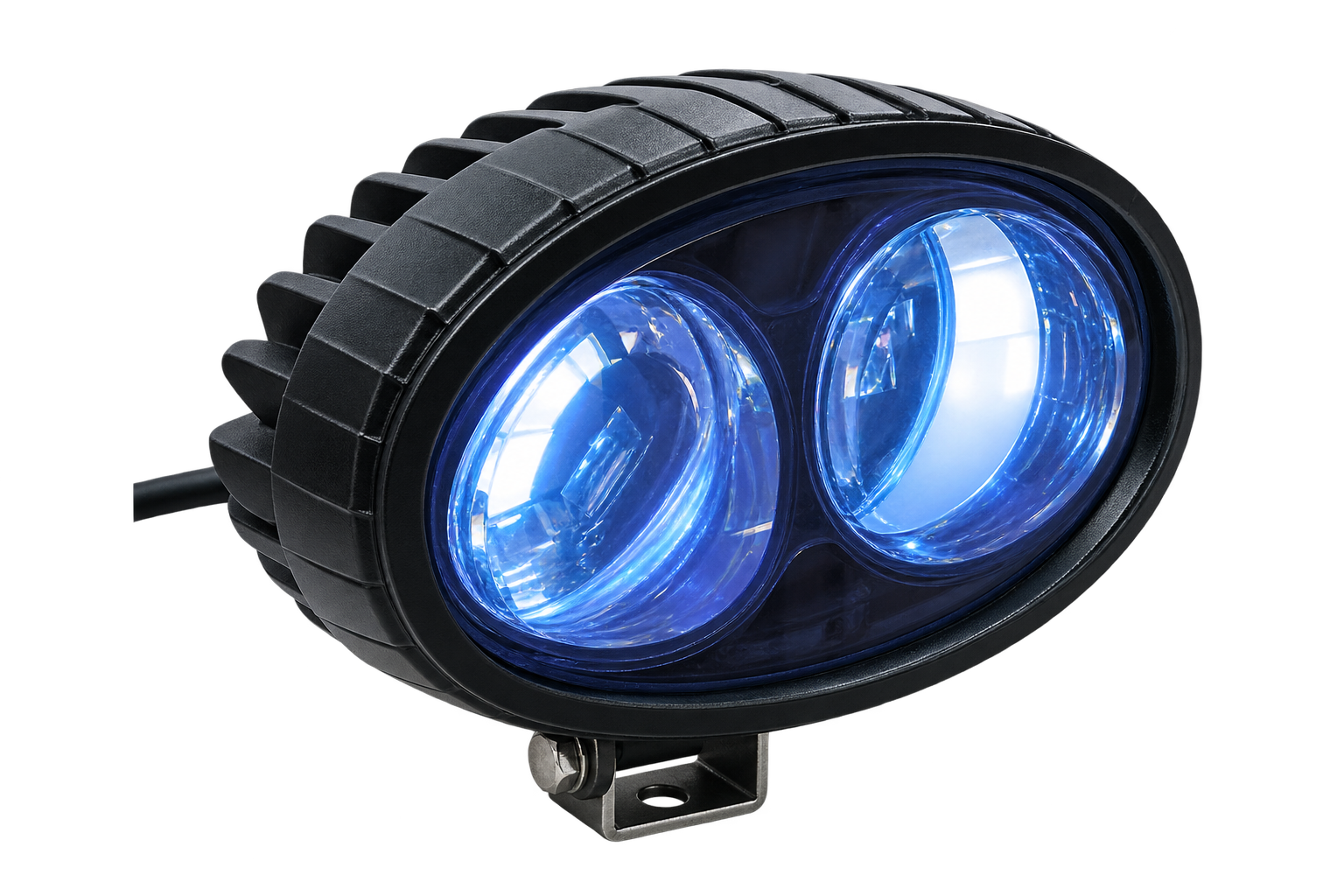 Blue Spot Lights