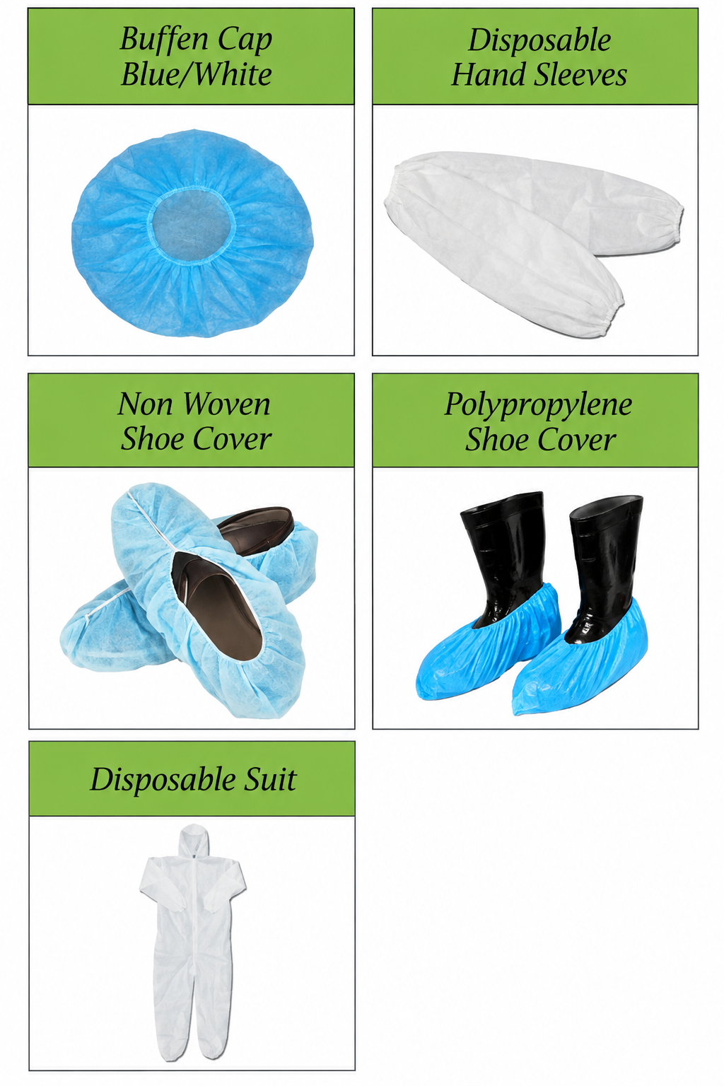 Disposable Safety Items